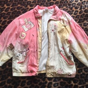 Fun nylon jacket